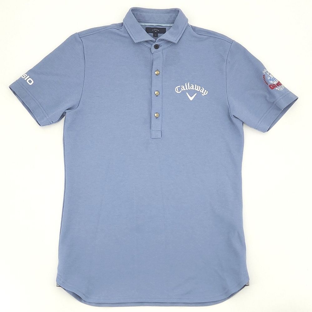 Callaway Golf Awesome Road Trip Go West Polo Shirt Mens Size Medium Preppy Prep